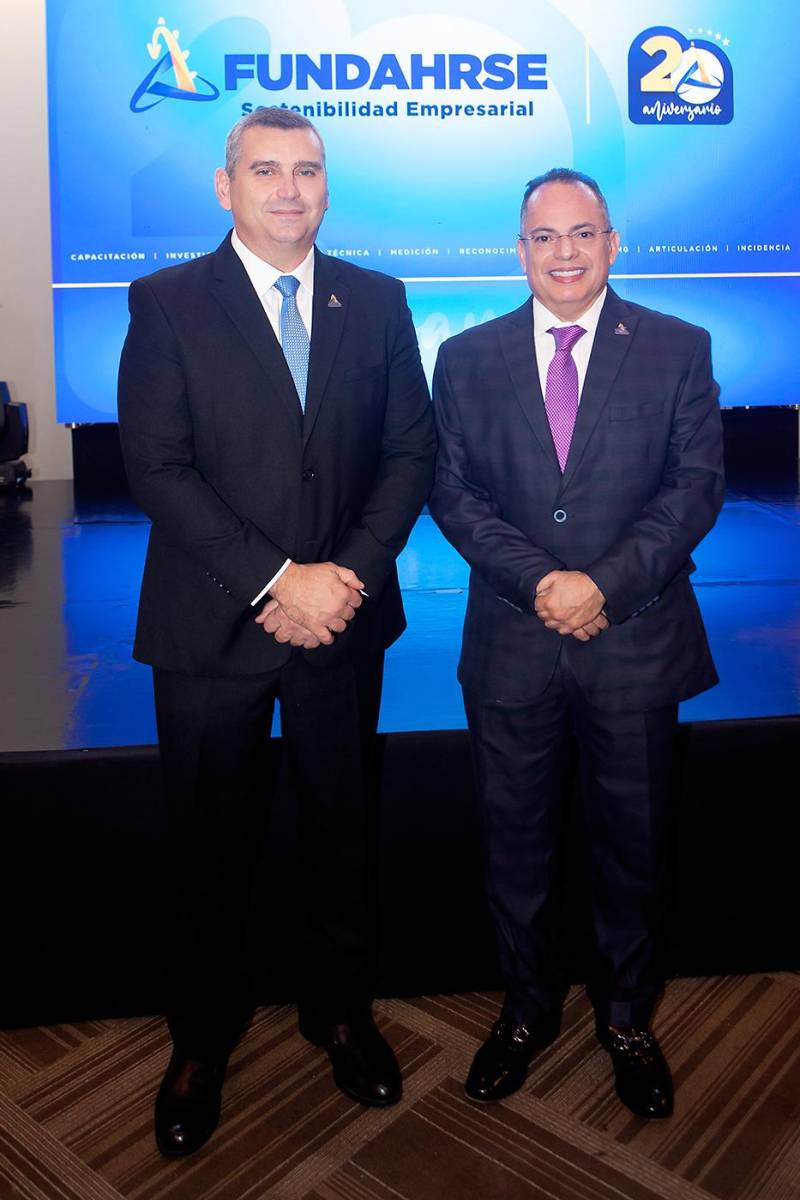 Farid Kattum y Rony Carrillo.