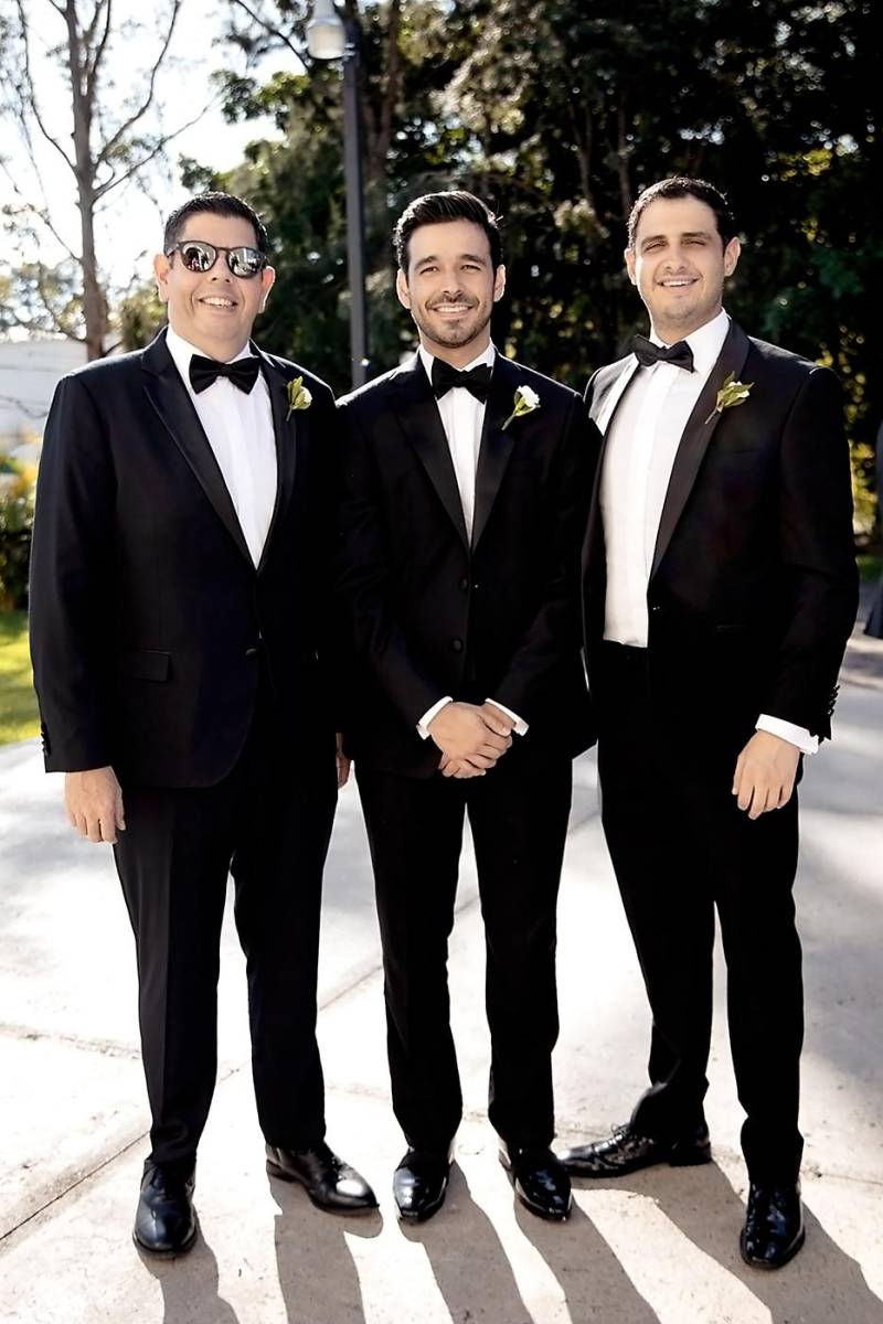 Julio Gutiérrez, Juan Carlos Pineda y Gabriela Atala