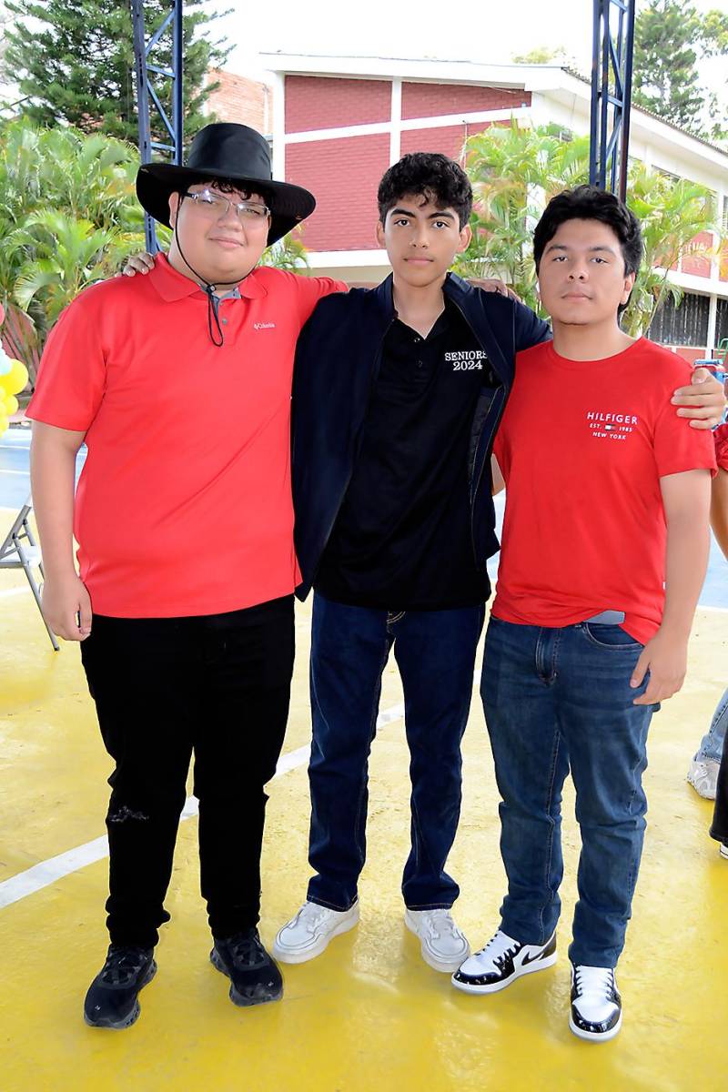 Ricardo Molina, Daniel López y José Aguilera.
