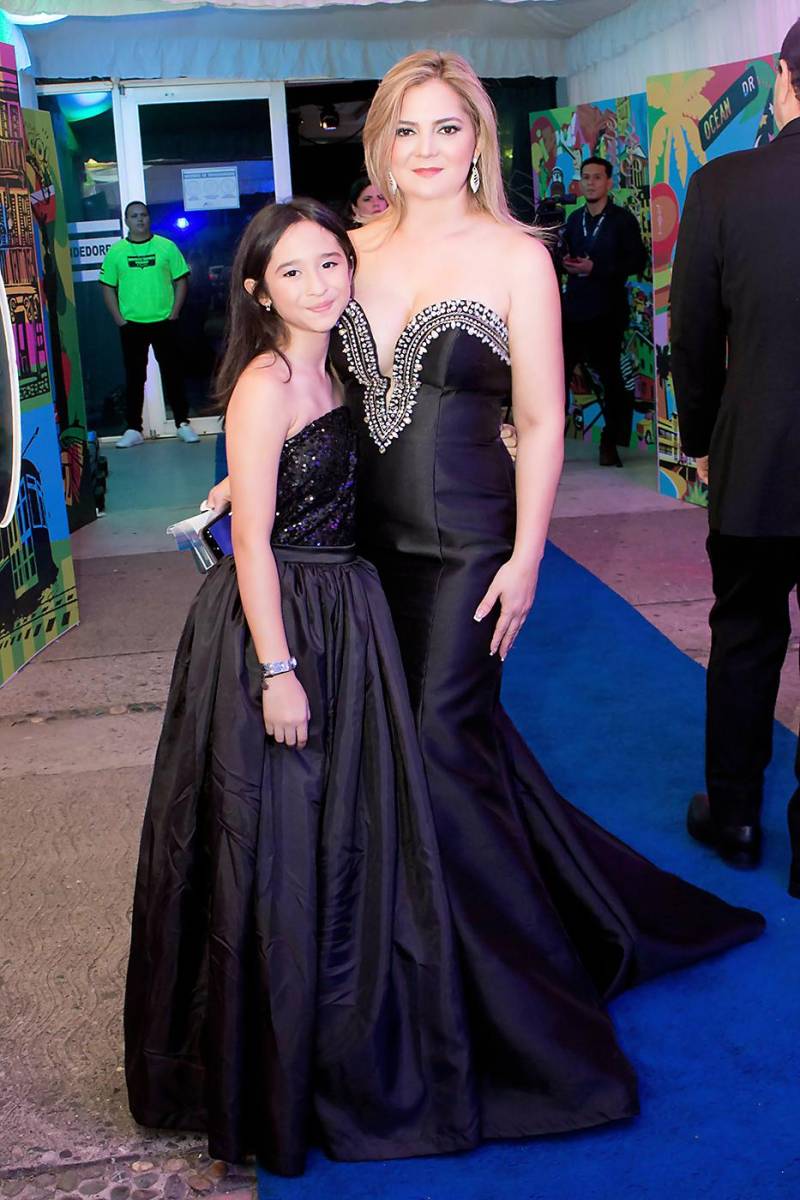 Wilda Perdomo y su hija Sofía.