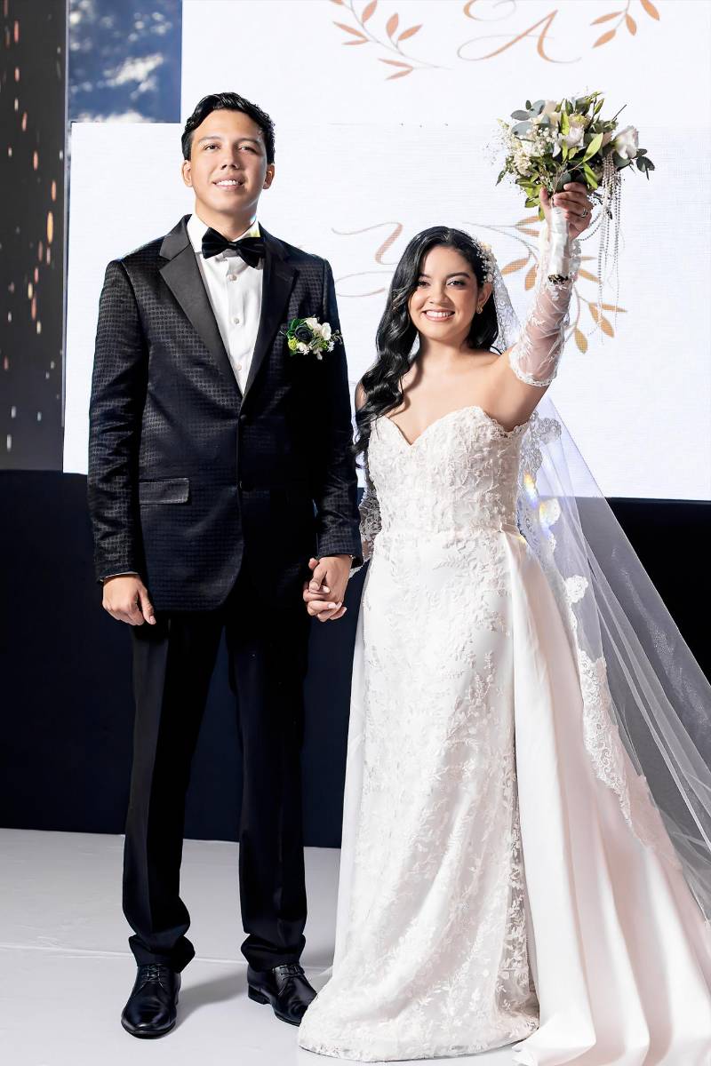 Yitzhak Burgos y Andrea Altamirano
