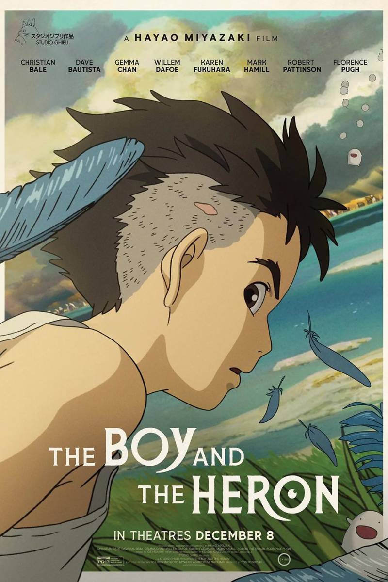 Mejor película animada: El niño y la garza by Studio Ghibli y Hayao Miyazaki 