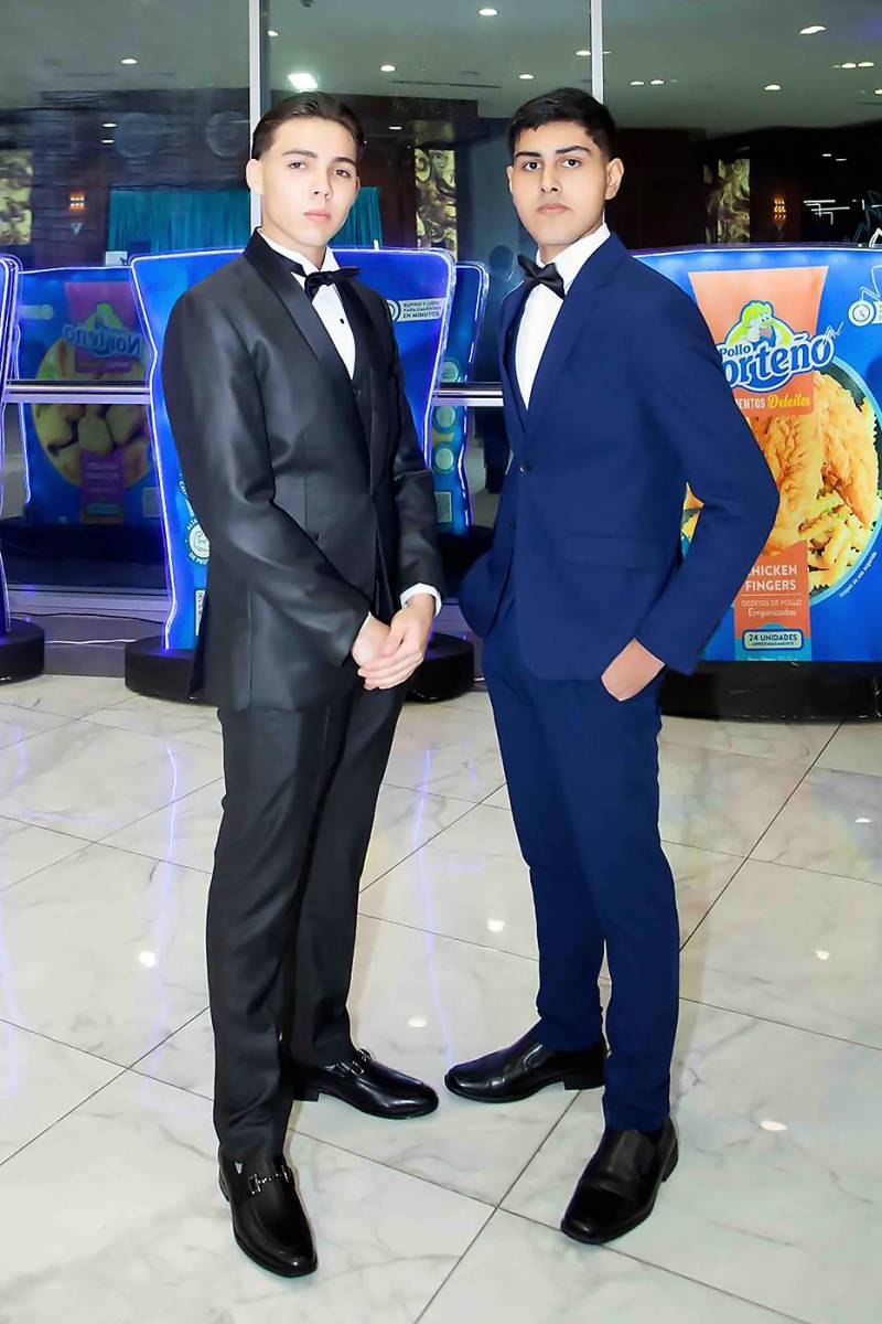 Simón Handal y Daniel Cortés.