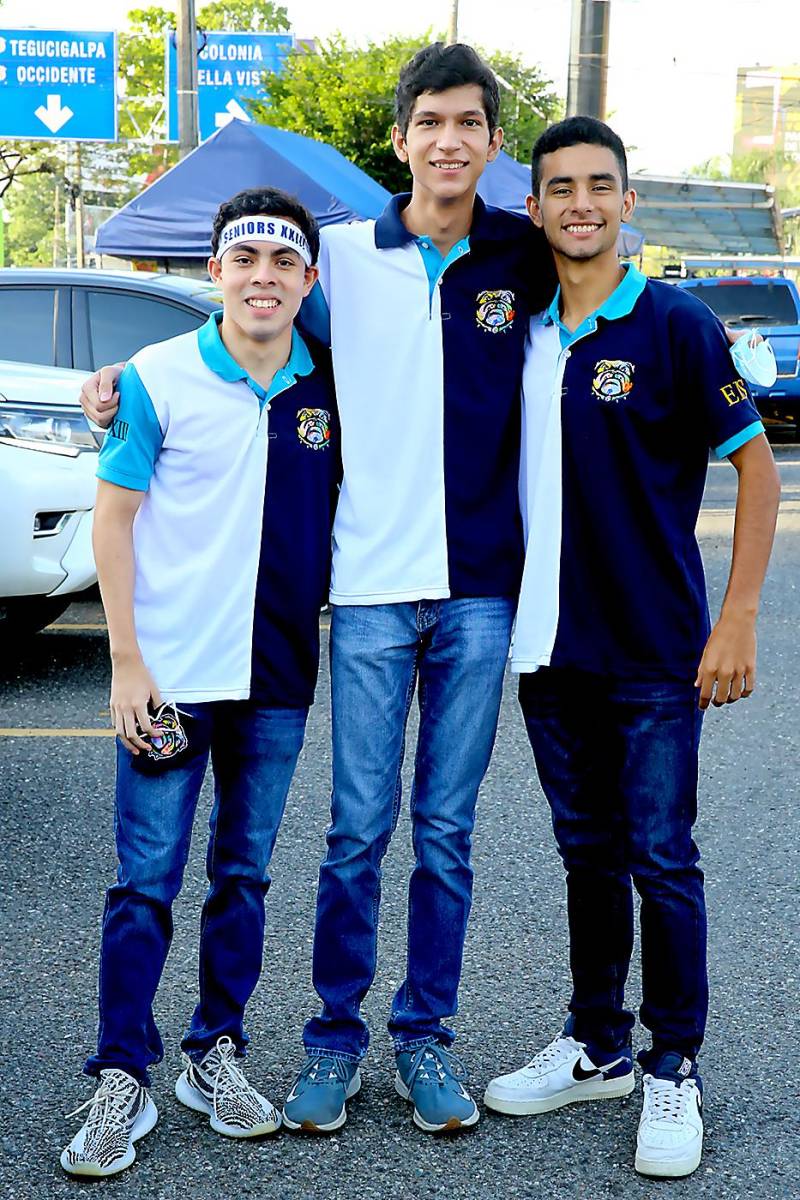 Alvar Maldonado, Ricardo Castro y Adrián Gamoneda.