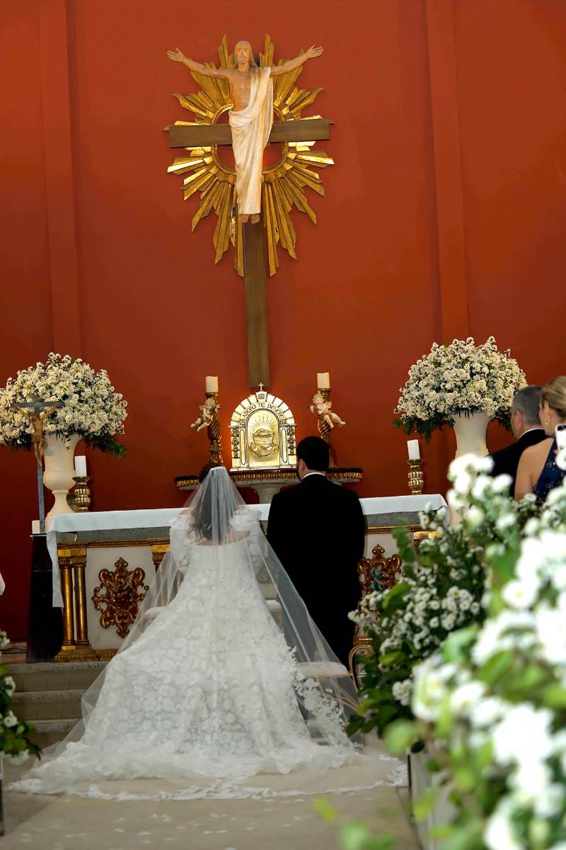 La boda eclesiástica de Daniel Murillo y Dominique Marinakys