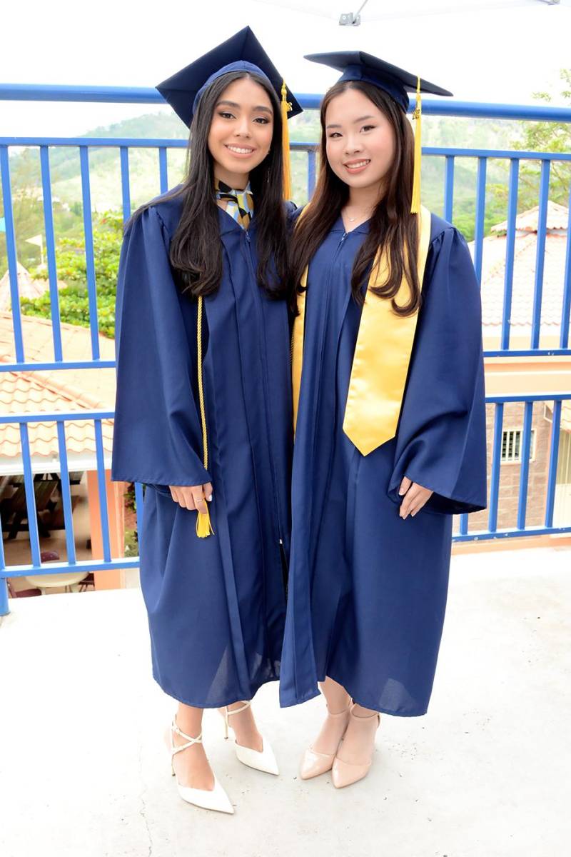 Alessandra Pérez e Isabella Qiu.