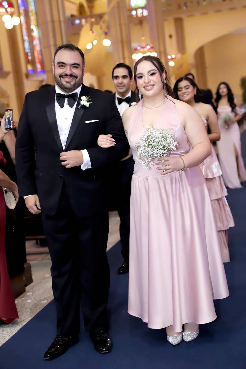 Así fue la boda de Jennifer Victoria Umanzor y Antonio Molina Bendeck