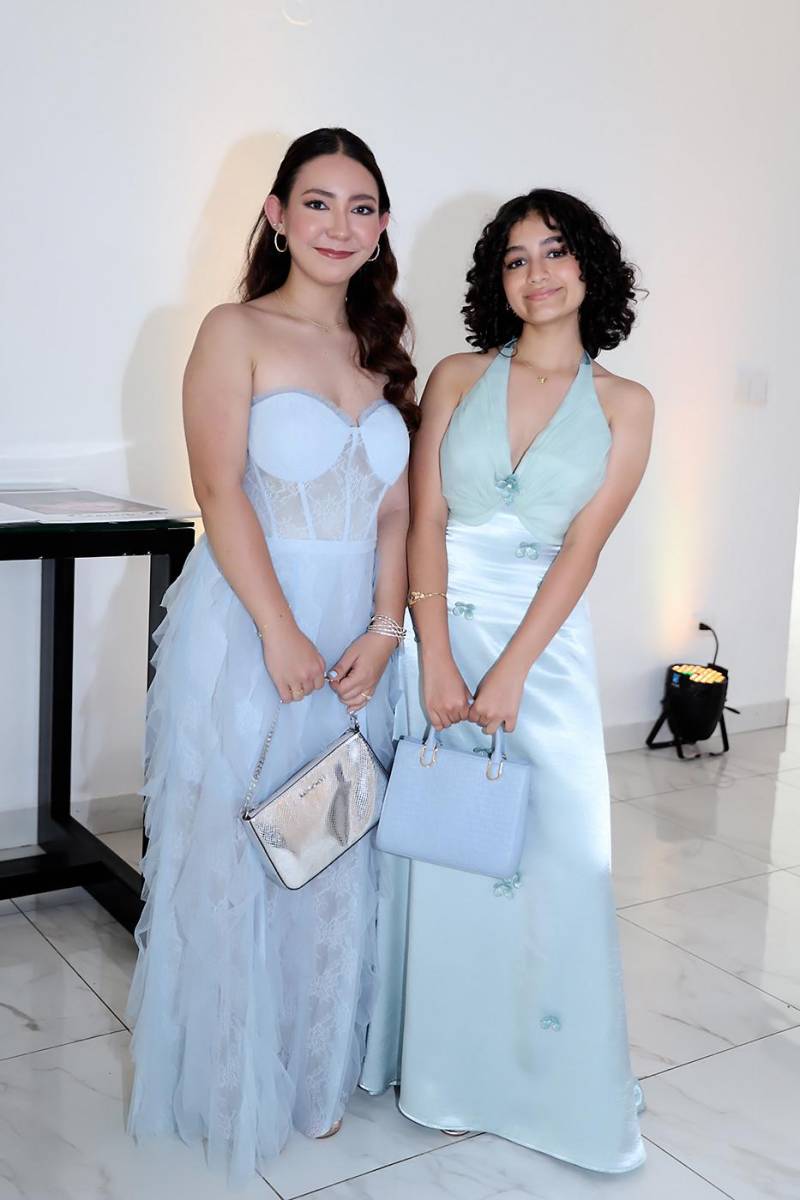 Andrea Andino y Andrea Alvarenga. Andrea Andino y Andrea Alvarenga.