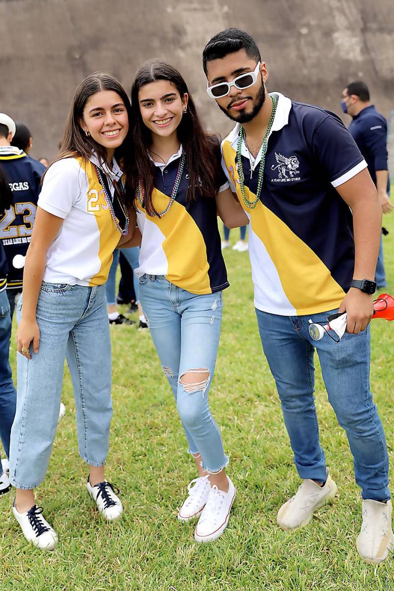 María Regina Cornejo, Isabella Ayón y Diego López