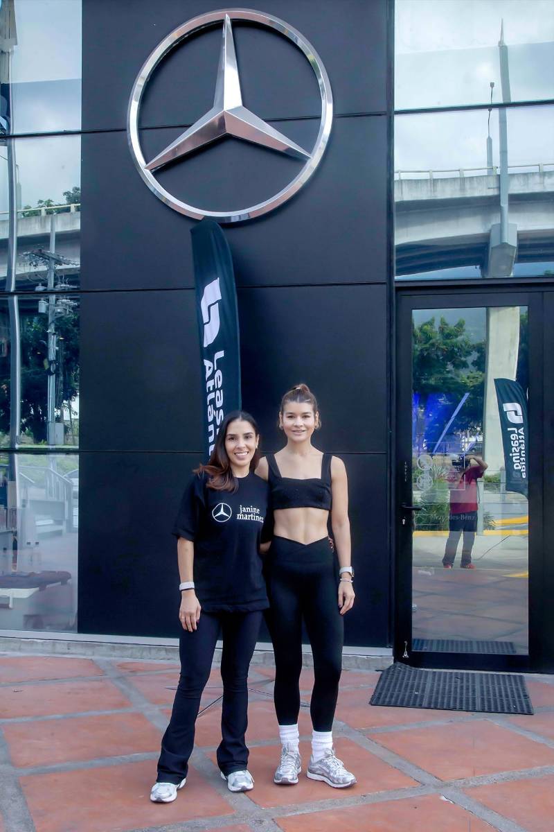 Mercedes-Benz Honduras celebra el bienestar con “Barre &amp; Drive” junto a Leasing Atlántida y Estilo