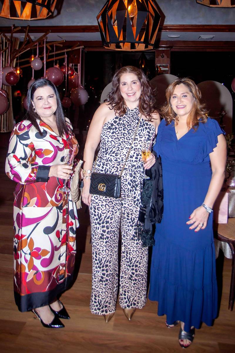 Rossani Ayestas, Ingrid Starkman y Alicia Bográn