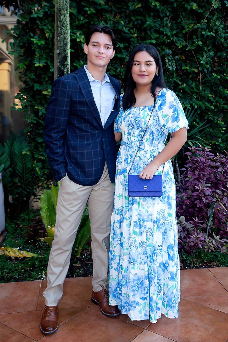 Guillermo Sagastume y Geraldina Regalado