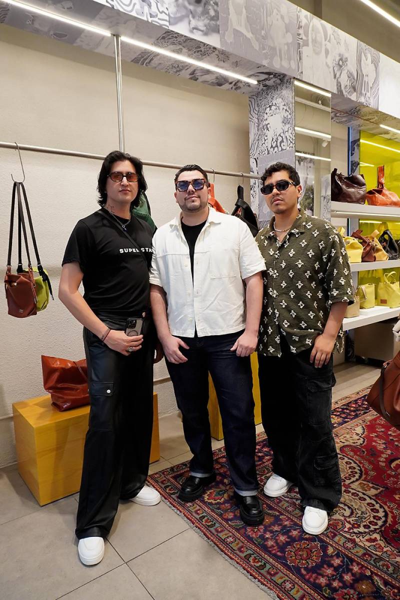 José Vargas, Brian Hernández y José Vargas.