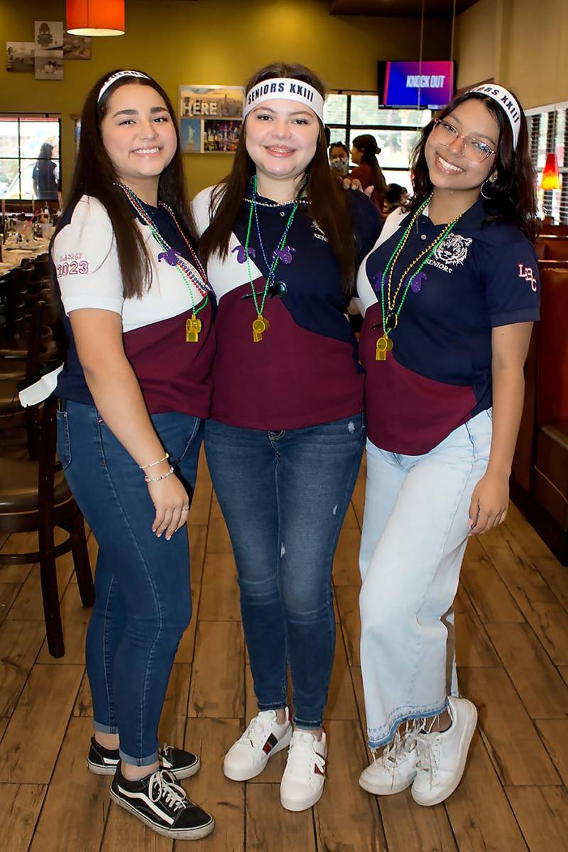 Erika Martínez, Danna Hernández y Sofía Flores.