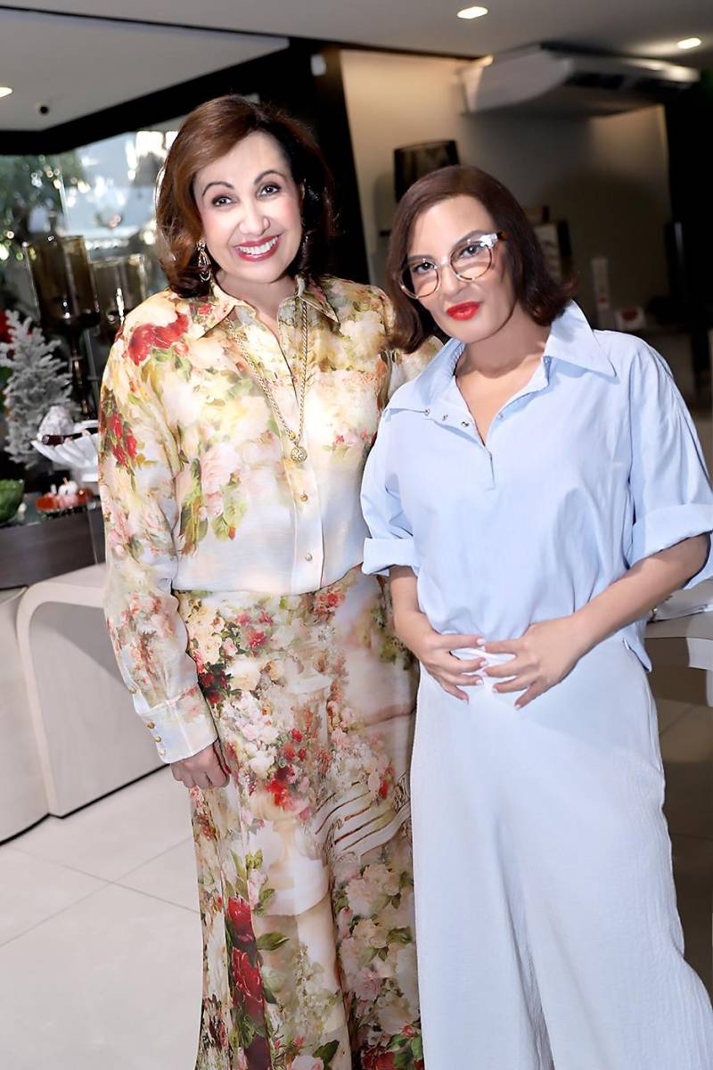 Carolina Canahuati y Blanca Bendeck