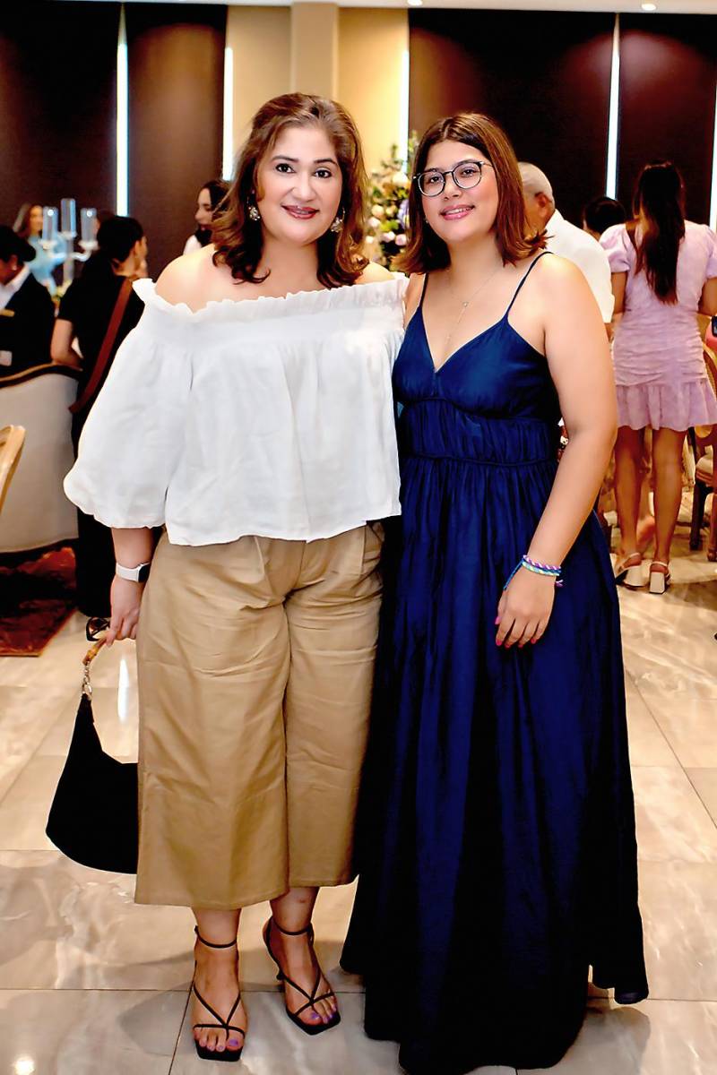 Isabel Sabillón y Monty Díaz
