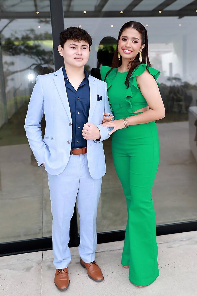 David Hernández y Danna Aguilar.
