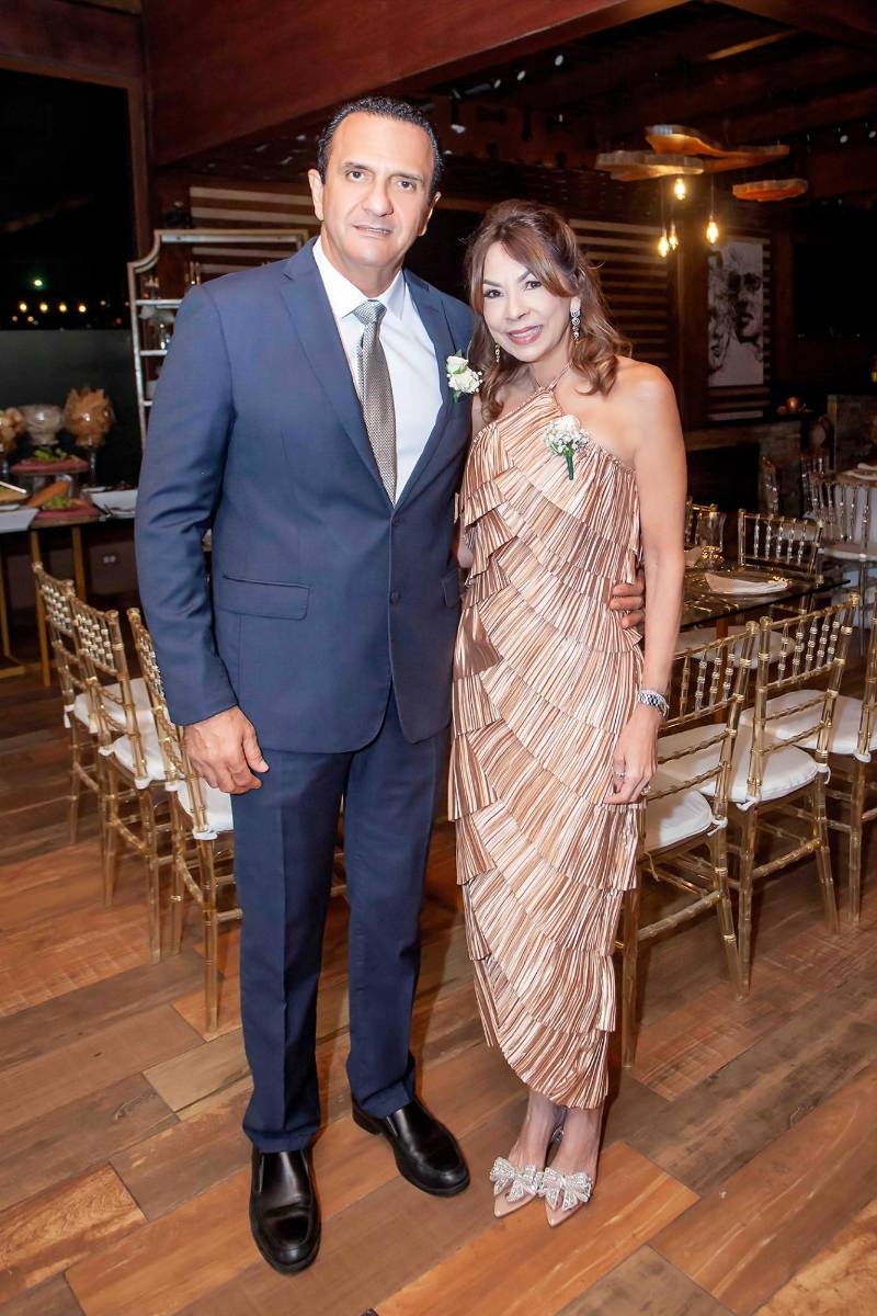 Samy y Ana Luisa Chahín.