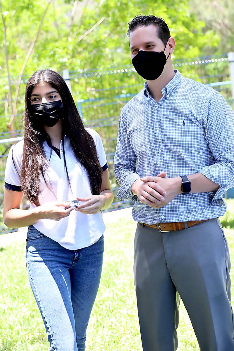 Luisa Salgado y Mr Michael Peabody