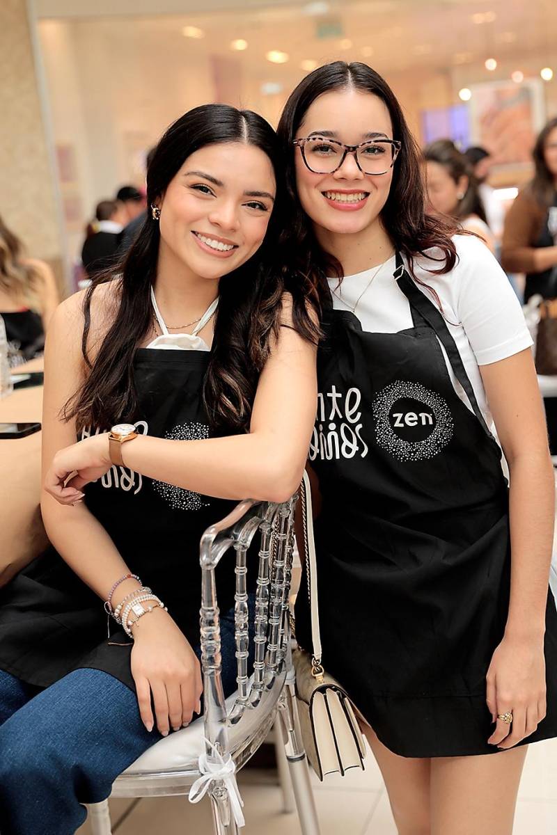 Keidy Zúniga y Andrea Rosales.