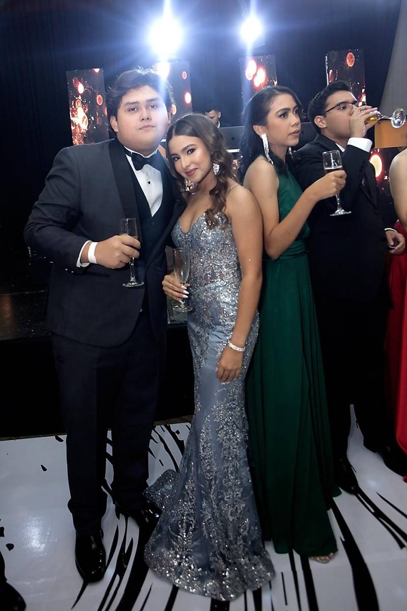 Así fue la prom party de la escuela Valle de Sula 2023