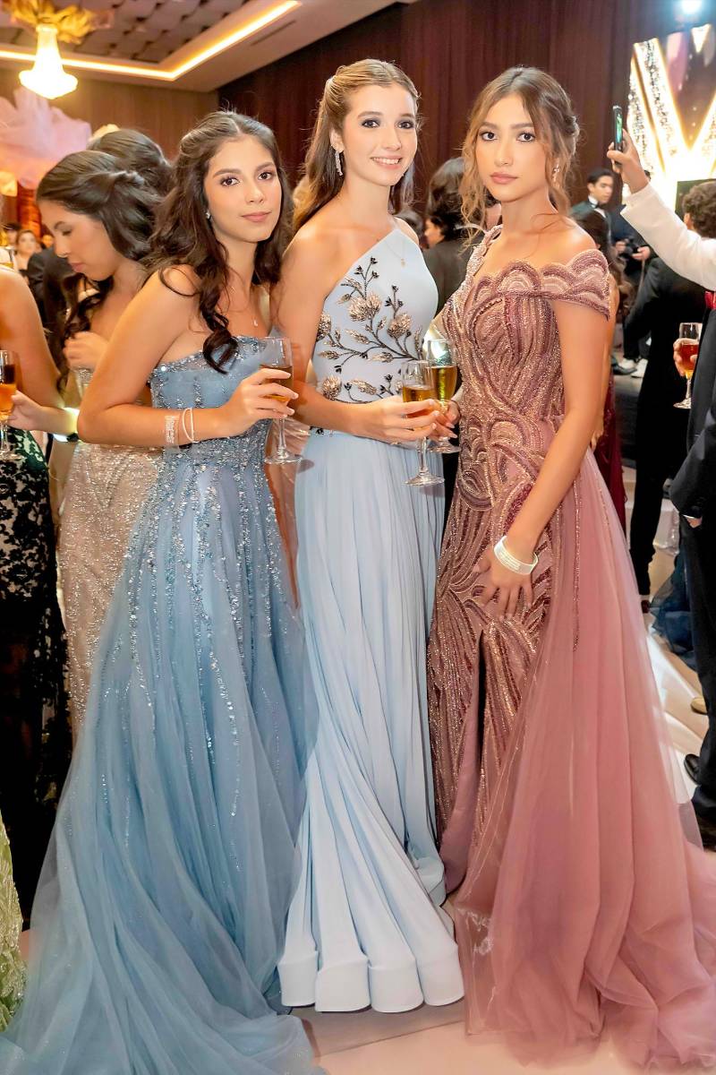 Jimena Izaguirre, Alyssa Sucrovich y Daniela Somoza. 