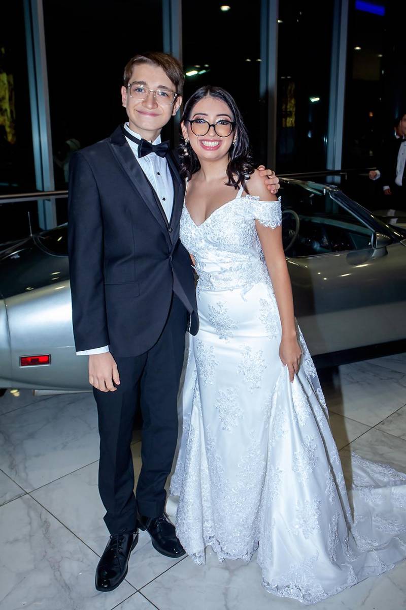 Ángel Fernández y Laura Enamorado.