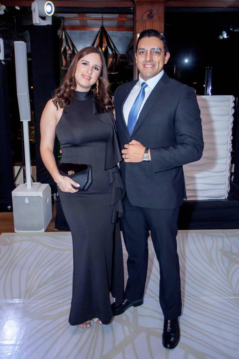 Nicolle Chahín y Eduardo Andino.
