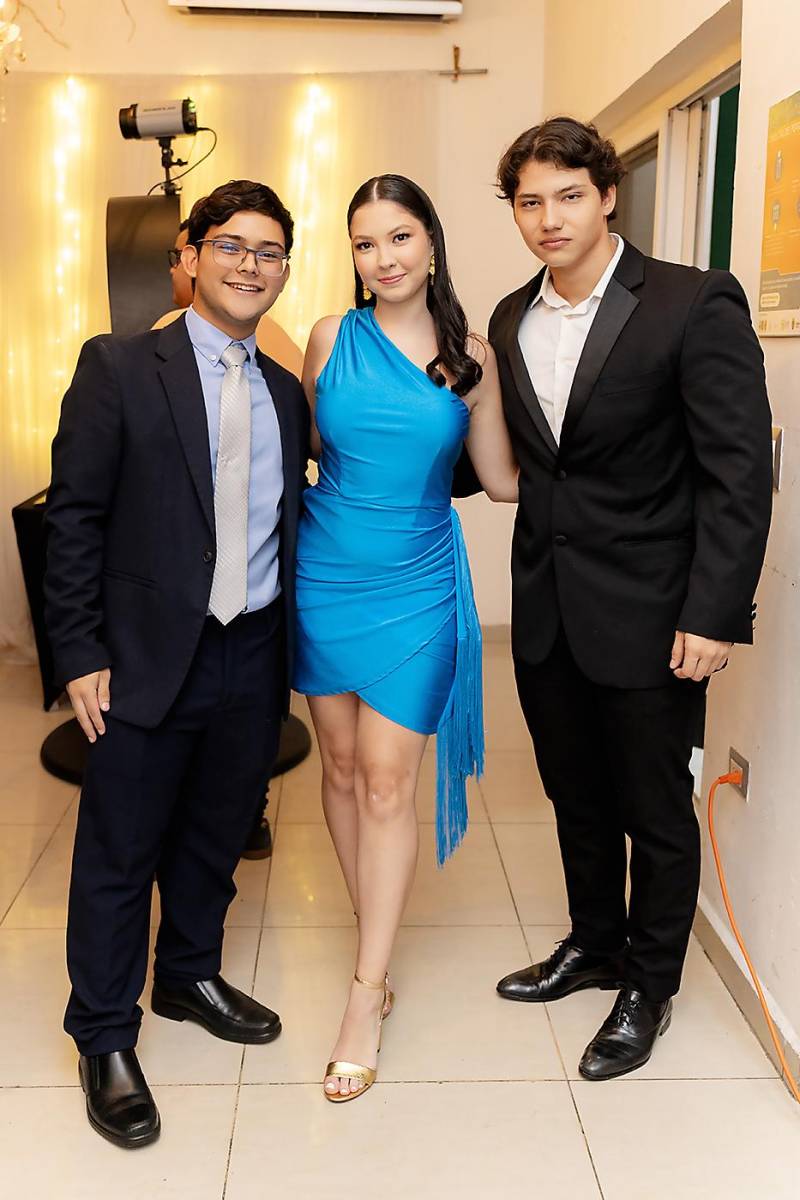 Juan Diego Pacheco, Adriana Lamelas y Miguel Echeverry.