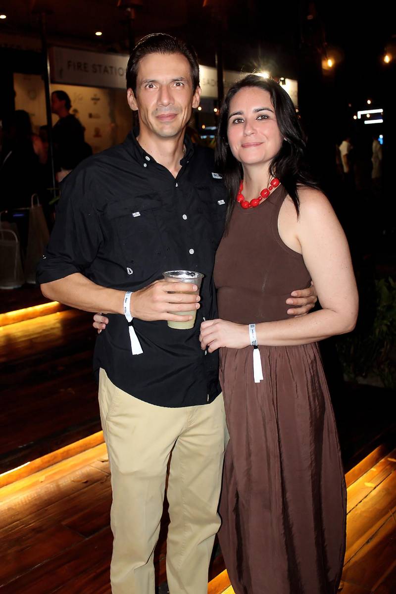 Erick Pitsikalis y Bianca Isnardi.