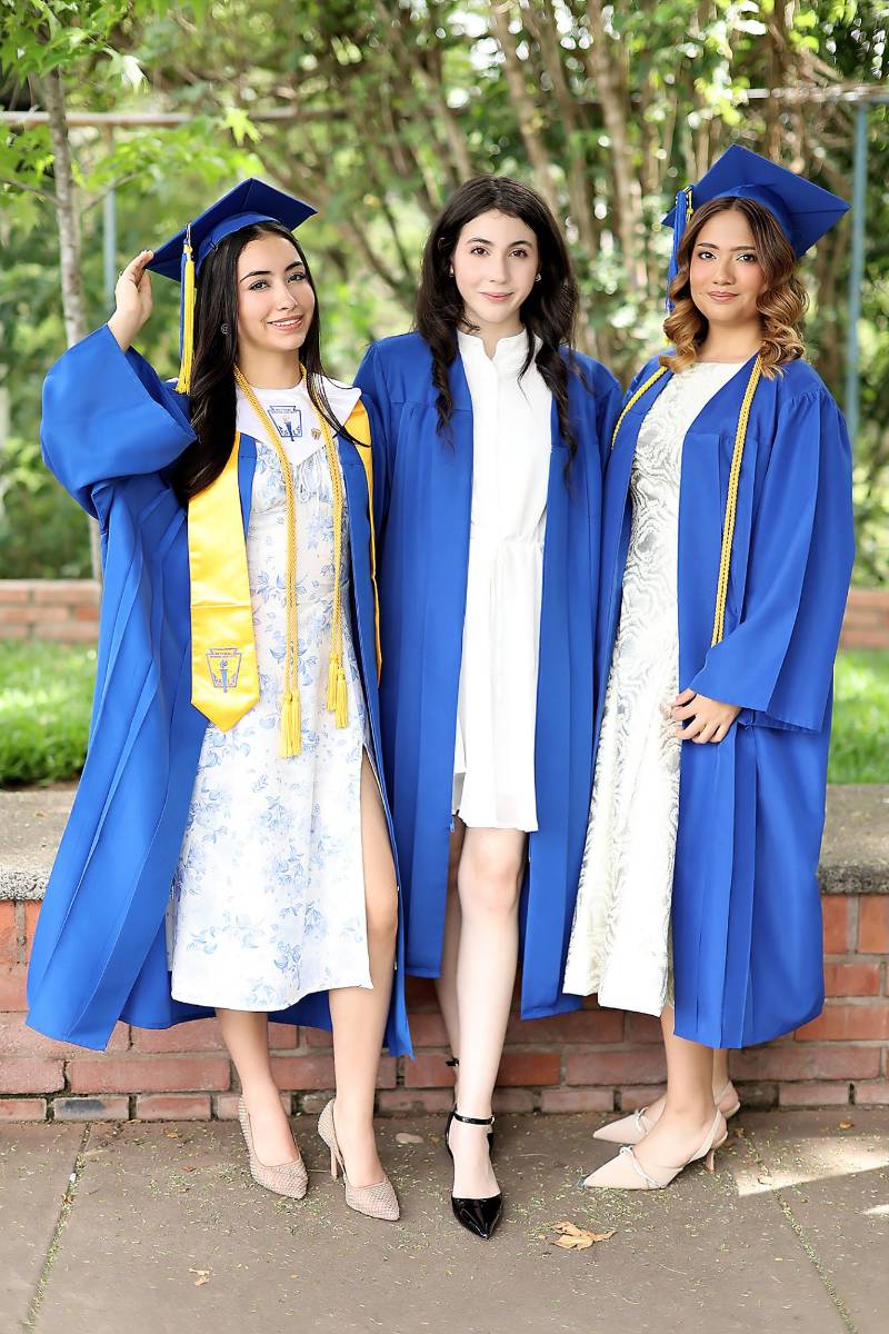 Estela Rodríguez, Andrea Obando y María Mejía