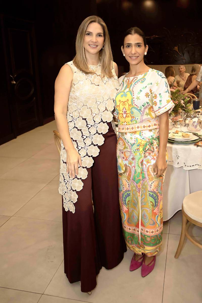 Alejandra Barletta y Lilie Abufele. 