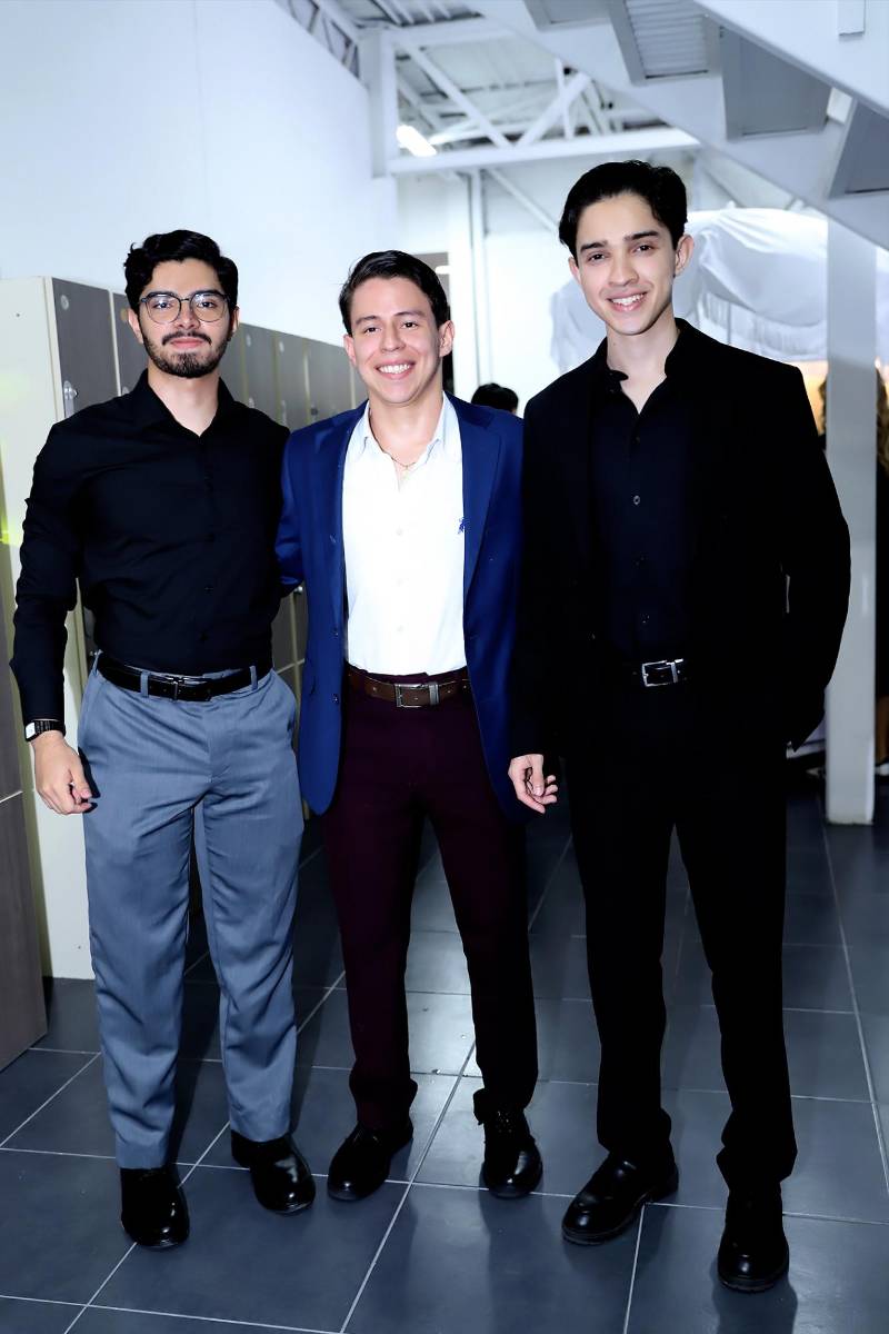 Jorge Torres, Diego Bulnes y Daniel Aguilera.