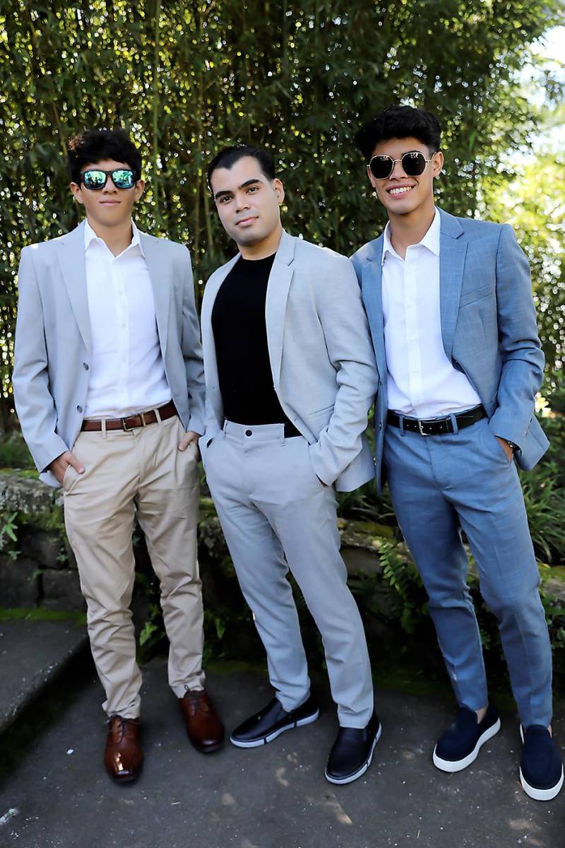 Jorge Rodríguez, Diego Ortiz y Diego Guevara. 