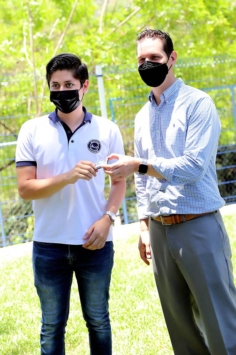 Diego Galimany y Mr. Michael Peabody
