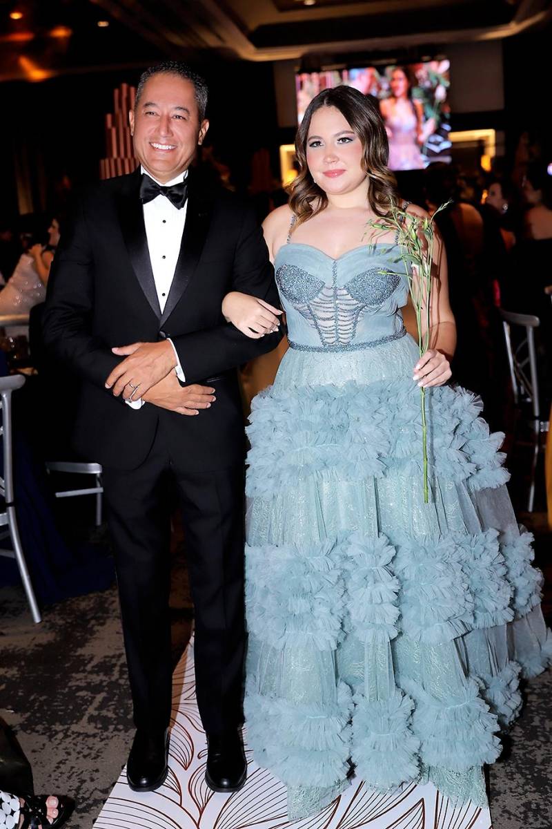 Luis y Valeria Casco.