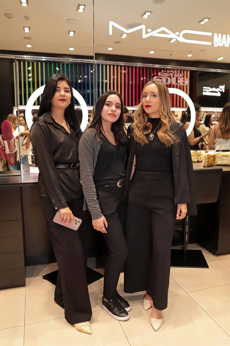 Elizabeth Casco, Marcela Matamoros e Isis Rivera.