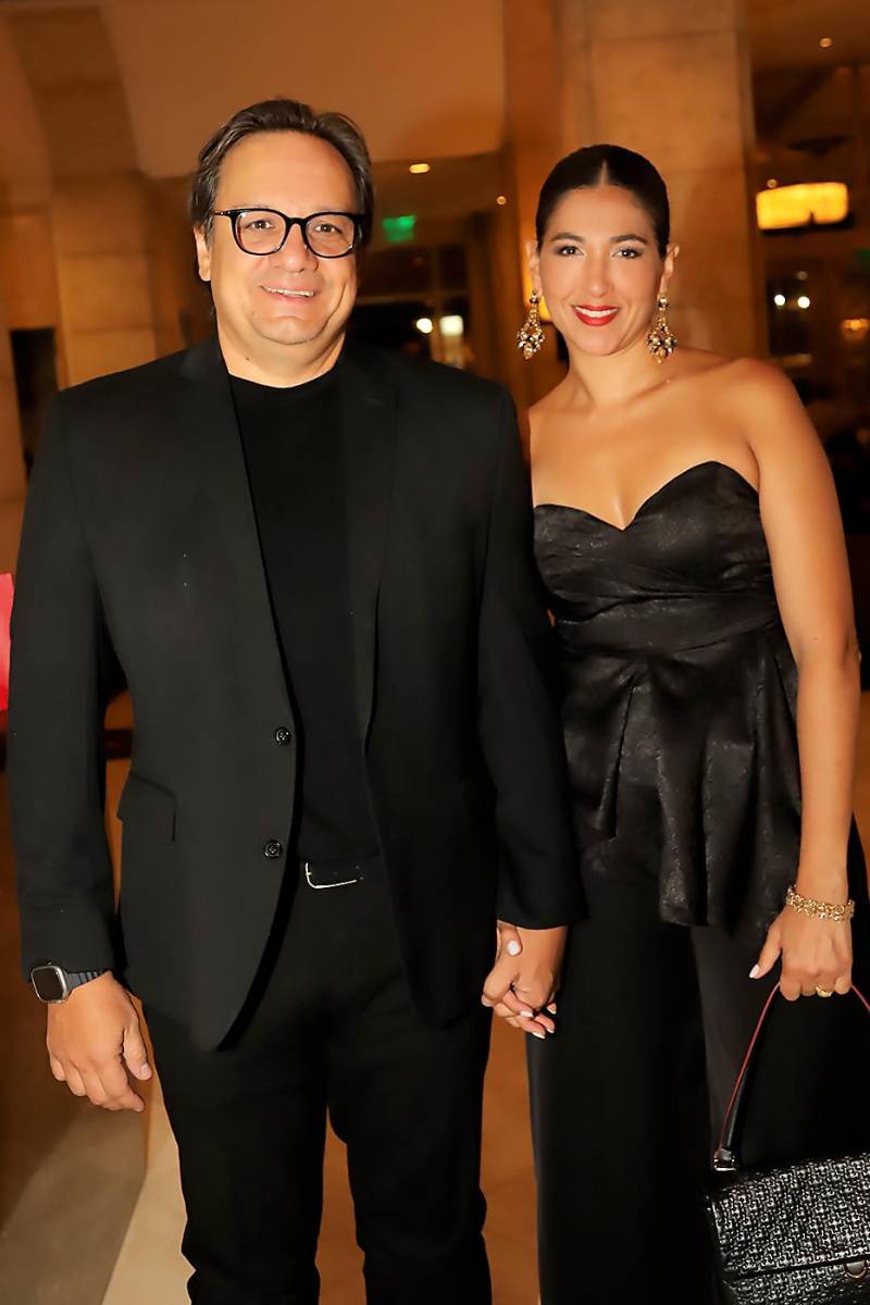 German Castañeda y Loana Cáceres