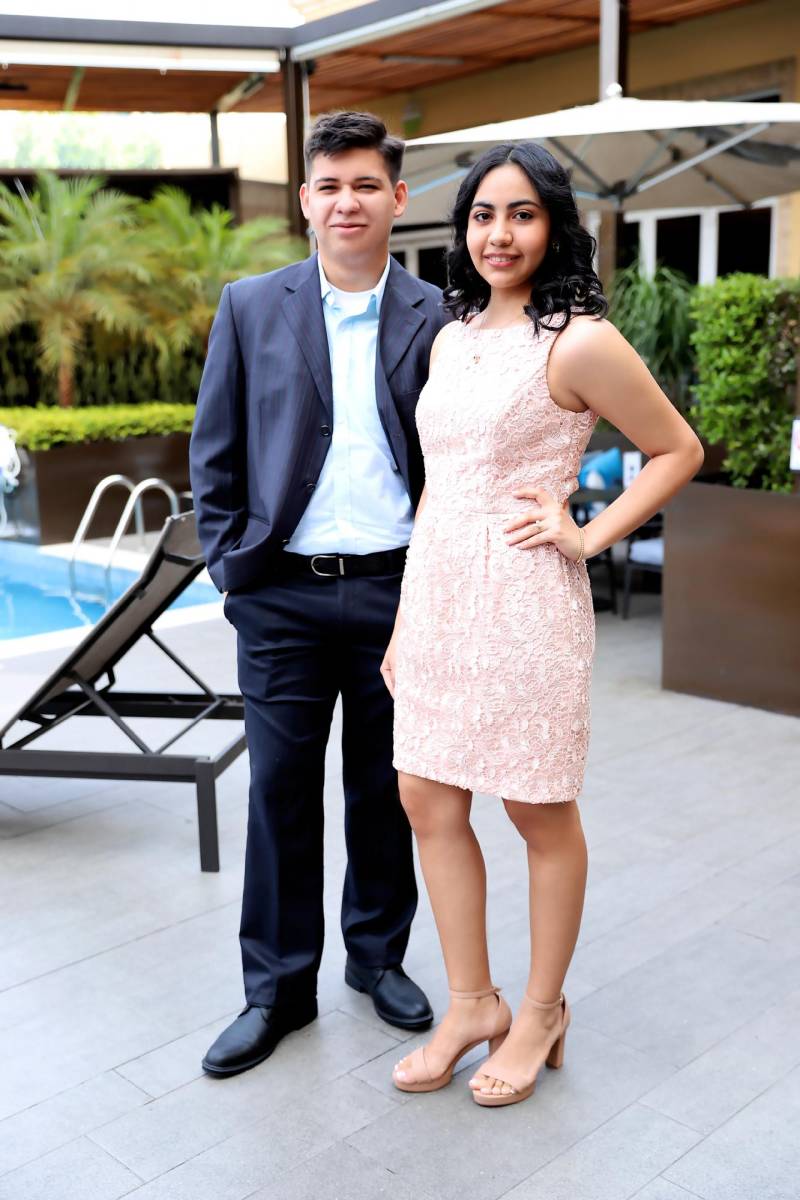 Angelo Hernández y Amelia Aguilar.