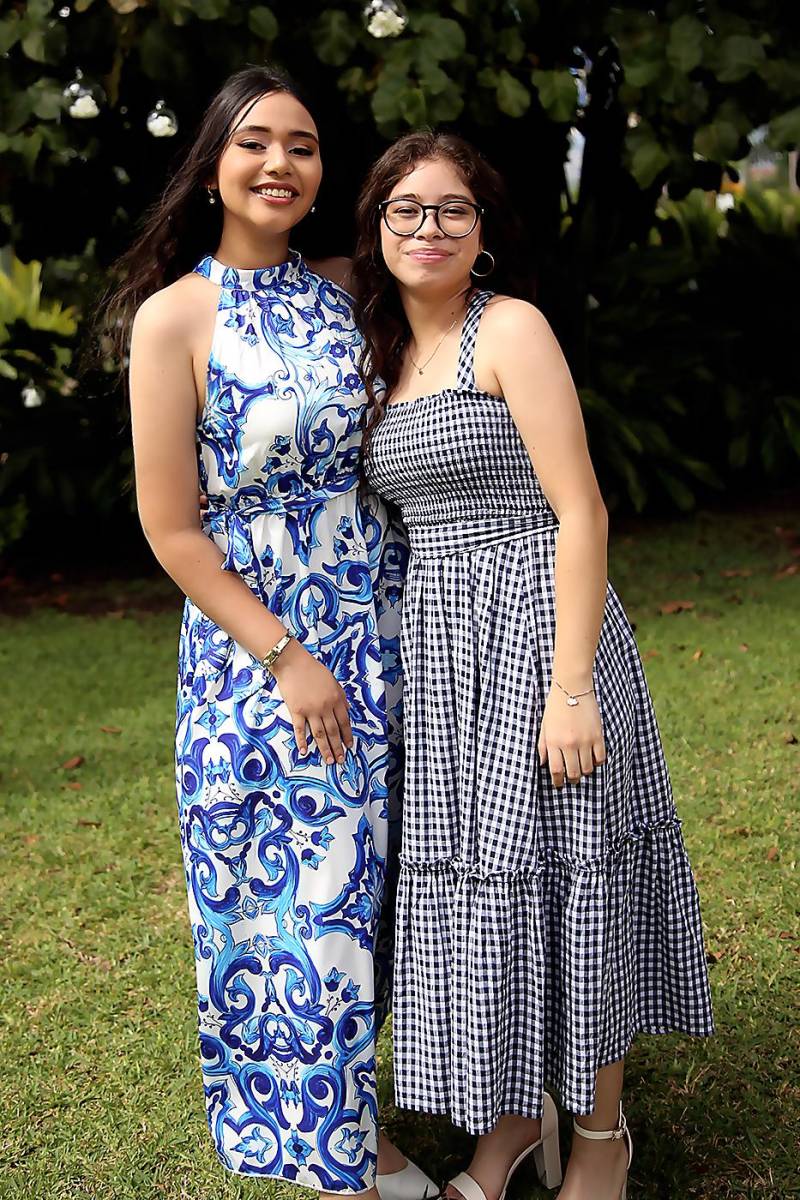 Nahomy Andino y Raquel Agurcia