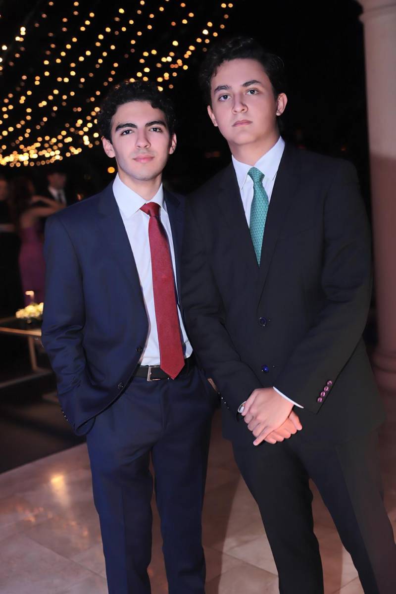 Abraham Mahomar y Enrique Enamorado.