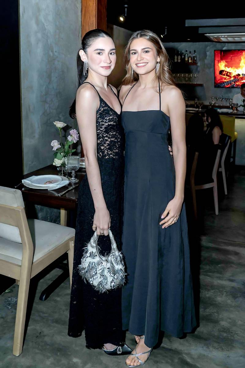 Tiziana Mainardi y Ana Laura Irías. 