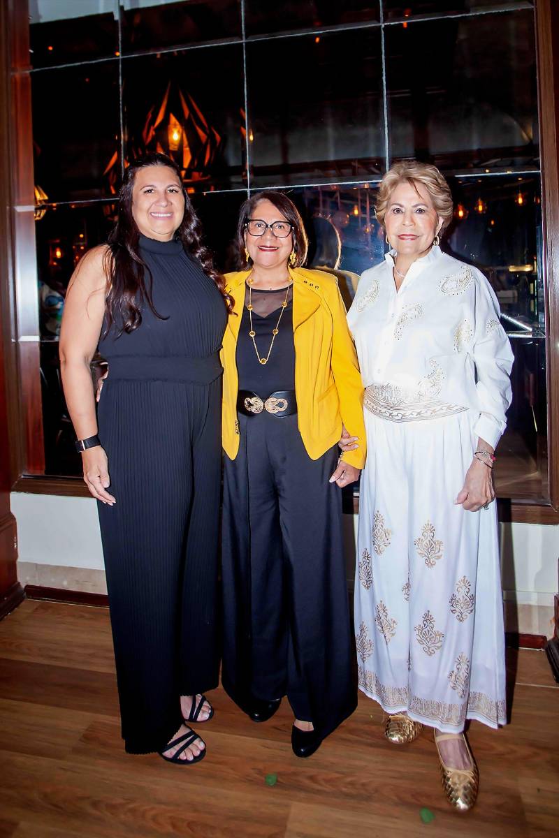 Kathe Fernández, Vilma Karow y Nena Díaz