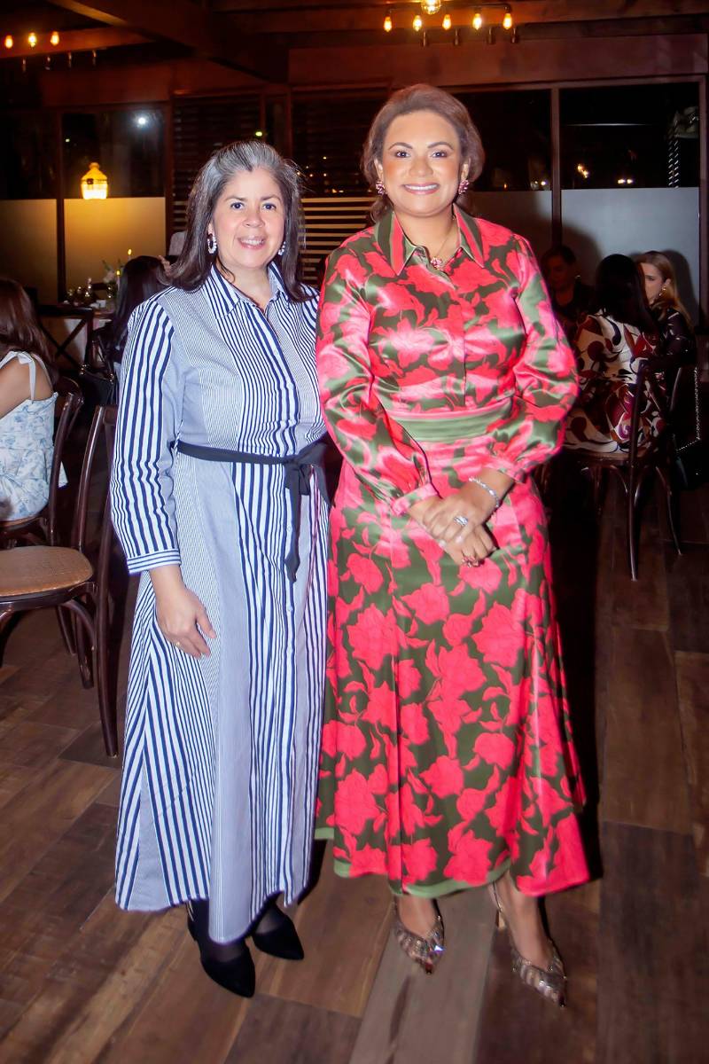 Yina Tábora y Carmen Rodezno