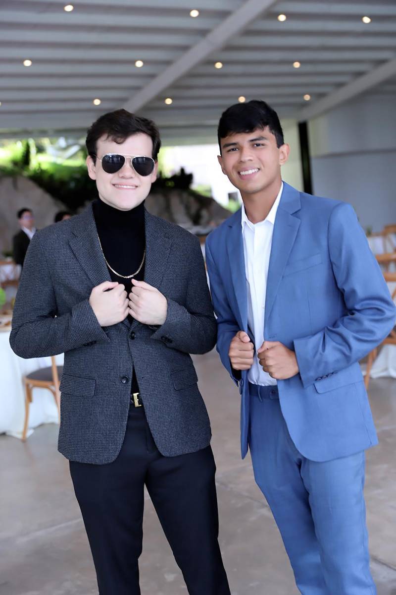 William Scott y Gerson Sagastume. William Scott y Gerson Sagastume.