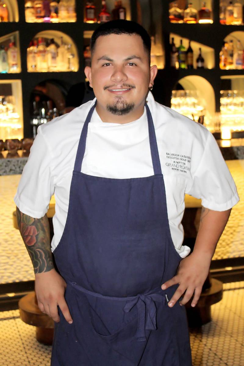 Chef Salvador Casasola.
