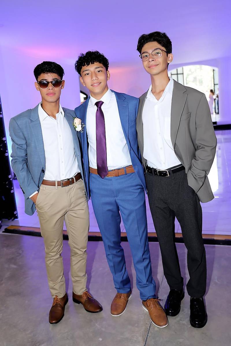 Diego Guevara, Emilio Vásquez y Abraham Reyes. 