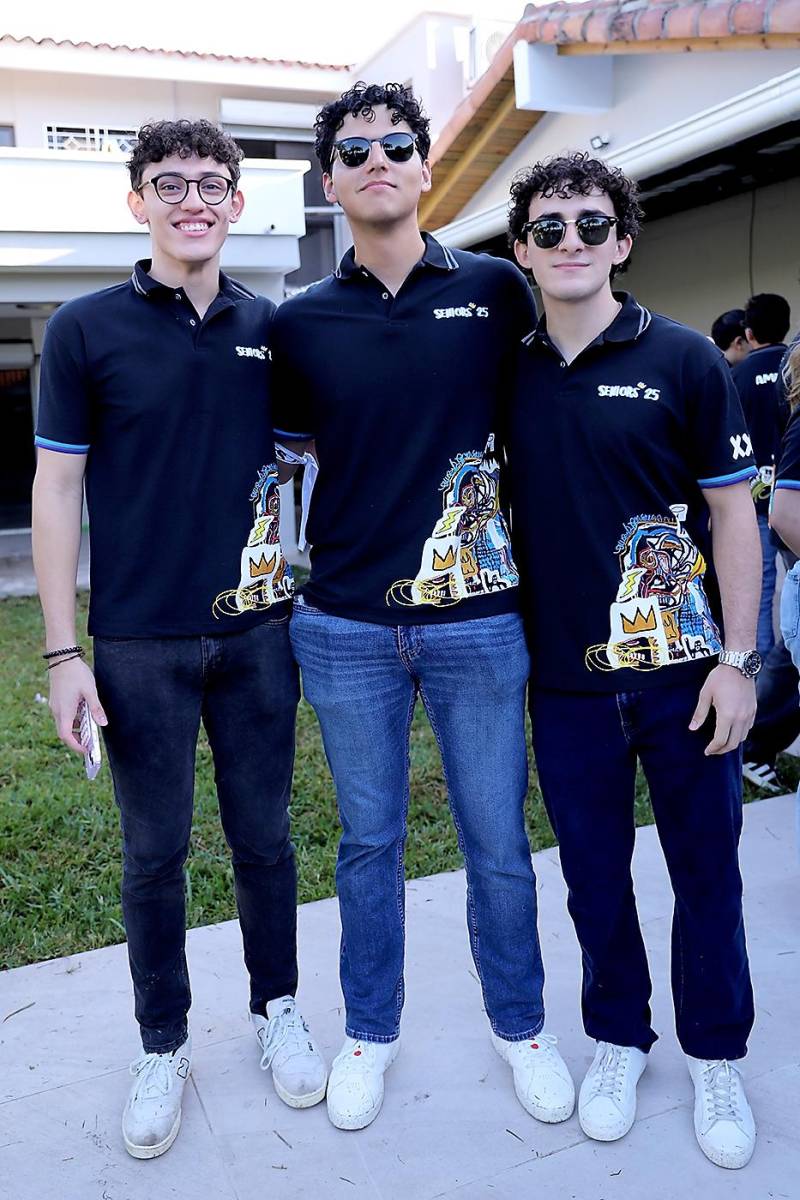 José David Montes, Juan Diego Jaar y Miguel Nasser.