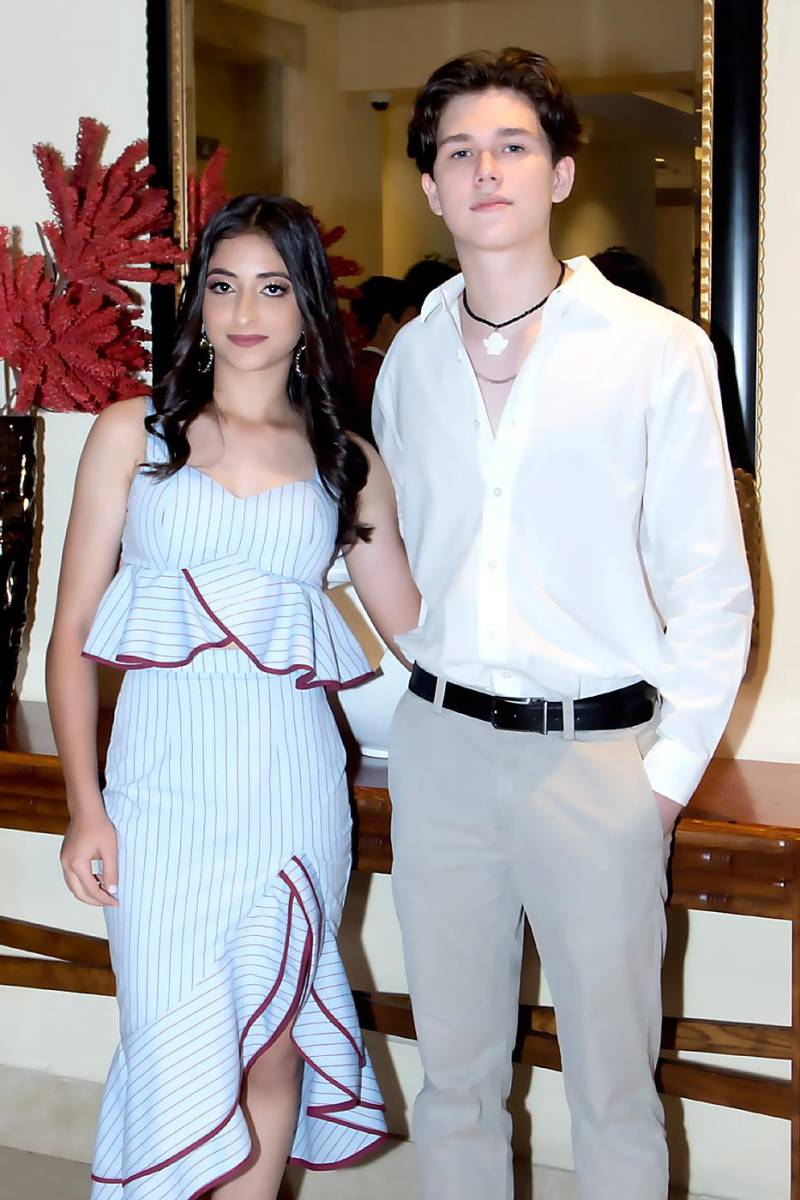 Stephanie Kury y Carlos Santos.