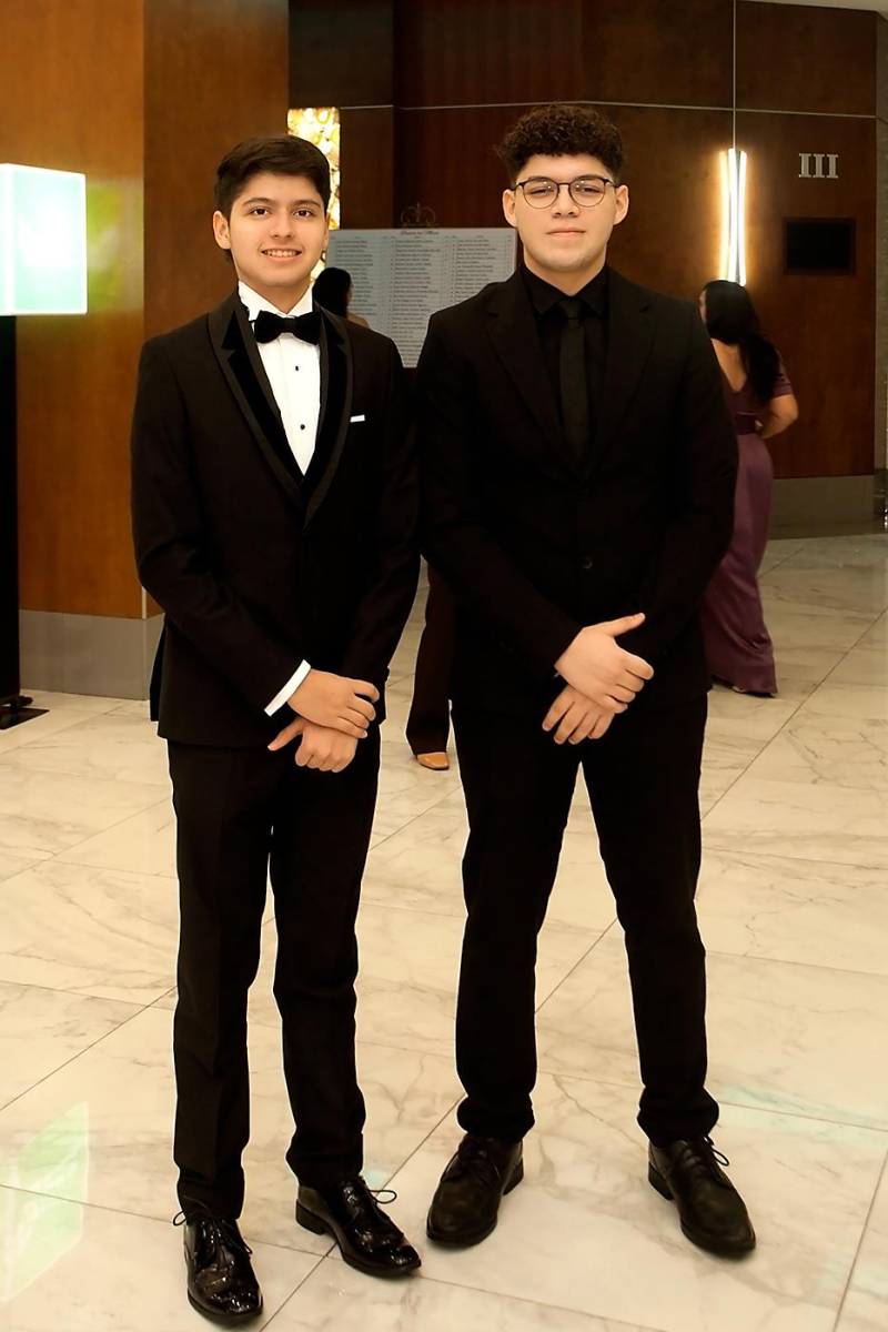 Fernando Perdomo y Ludwig García.